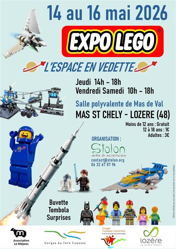 Affiche Exposition Lego 48 Lozere édition 3